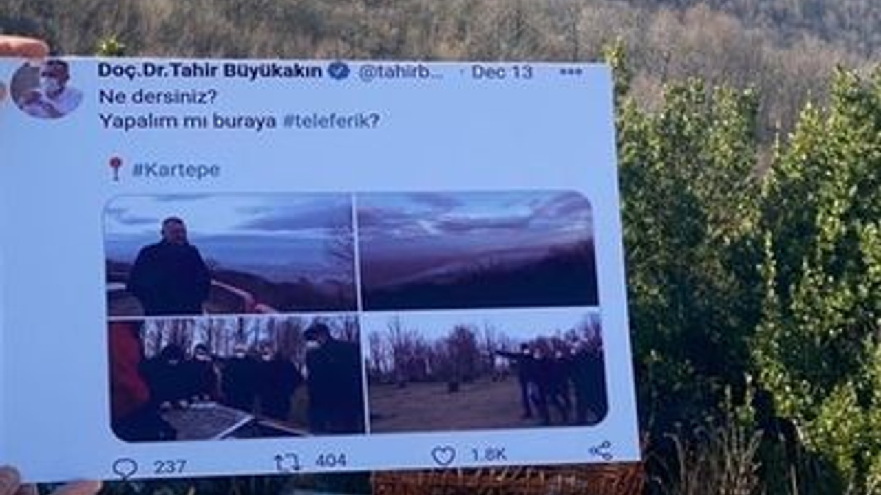 CHP’li gençler teleferiği diline doladı
